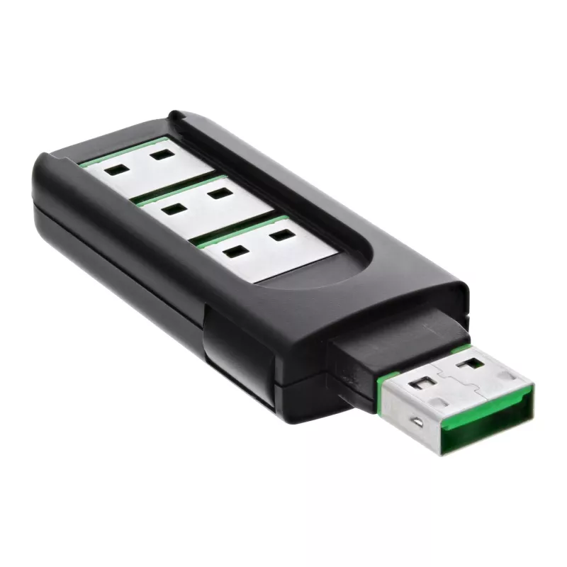 InLine USB portblocker, 4-portový blokátor