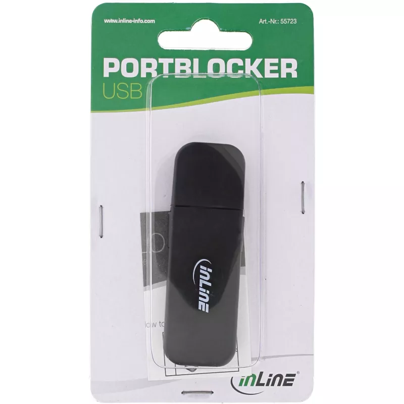 InLine USB portblocker, 4-portový blokátor