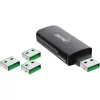 InLine 20-kusové doplnenie pre USB portblocker zelené 55723N