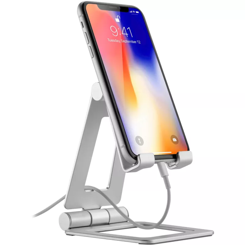 InLine univerzálny držiak na smartfón/tablet 55729A pre zariadenia do 10 palcov, nastaviteľné upnutie, na stôl/montáž