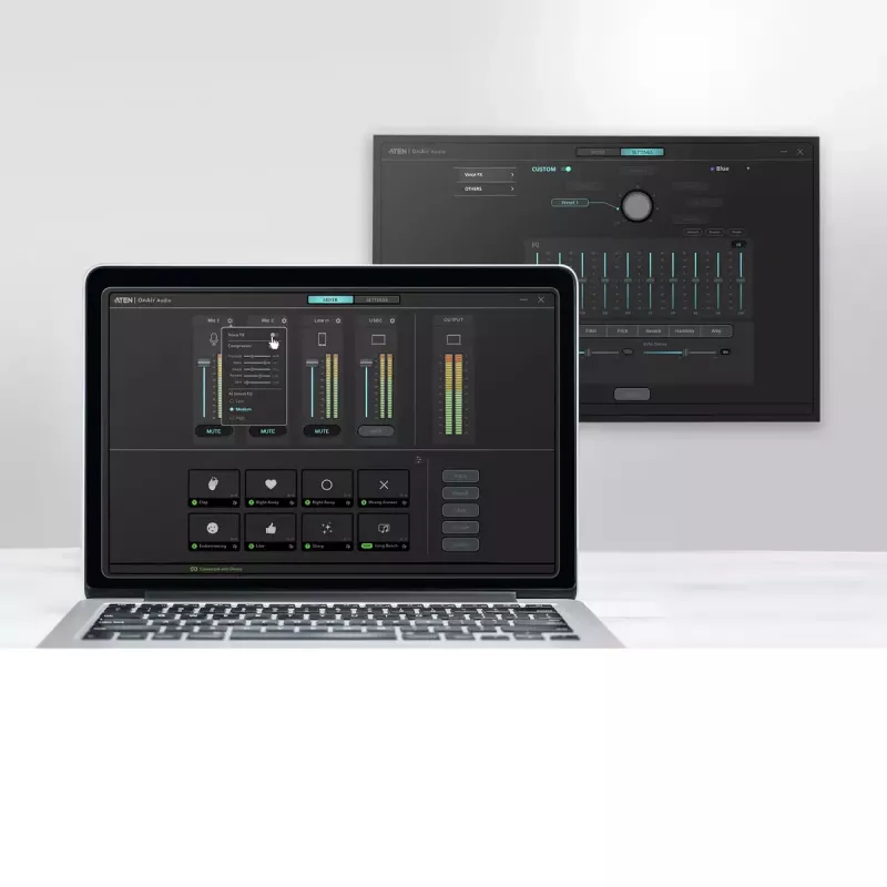 Audio mixér ATEN MicLIVE 6-CH 6 kanálov 24 bit 96 kHz