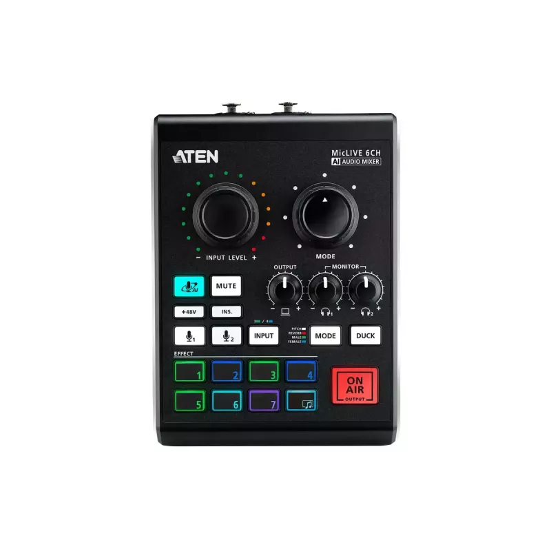 Audio mixér ATEN MicLIVE 6-CH 6 kanálov 24 bit 96 kHz