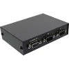 InLine sériový prepínač manuálny 2-port RS232 9-pól Sub-D káblový