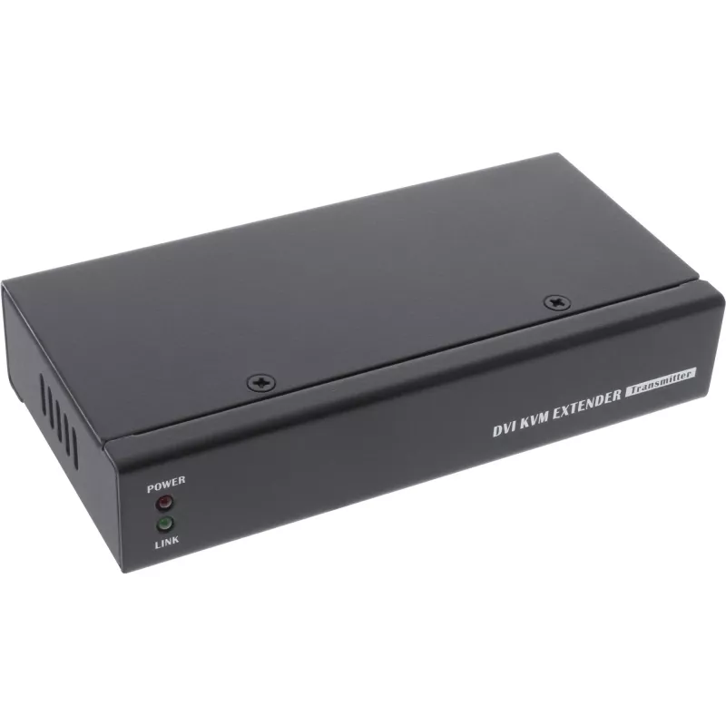 InLine DVI USB KVM extender cez TP kábel s audiom do 50 m