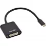 USB display konvertor InLine 64103B USB-C konektor samec na DVI konektor samica