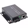 InLine sieťový media konvertor 10/100/1000Mb/s TP na LWL (SC Duplex), SM, 20km