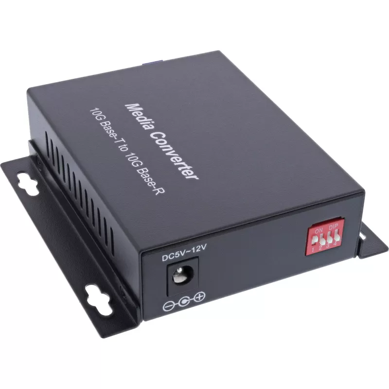 InLine 66659F sieťový mediakonvertor 10000 Mbit/s 1310 nm single-mode čierny