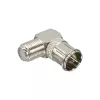 InLine adapter F-Quick konektor samec SAT na F konektor samica SAT zahnutý 69923W