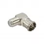 InLine adapter F-Quick konektor samec SAT na F konektor samica SAT zahnutý 69923W
