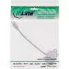 InLine Cat.5e ISDN T-adapter RJ45 konektor samec na 2x RJ45 konektor samica 15 cm