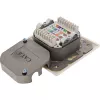InLine 75602K nástenná zásuvka, nadomietková alebo podomietková montáž, 2x RJ45 vertikálna