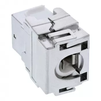 InLine Premium RJ45 Keystone Jack Snap-In modul Cat.6a, s krytom proti prachu