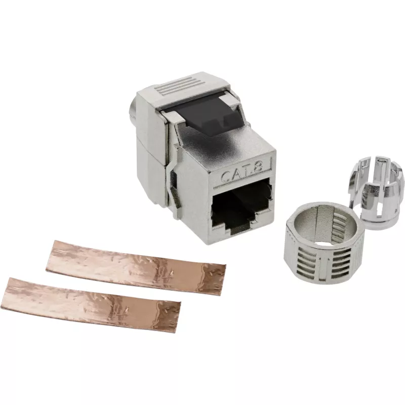 InLine RJ45 Keystone Jack Snap-In modul Cat.8.1