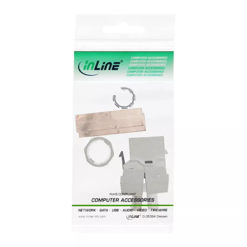 InLine RJ45 Keystone Jack Snap-In modul Cat.8.1