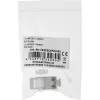 InLine RJ45 Keystone Jack Snap-In modul Cat.8.1 plochý kovový 1 ks
