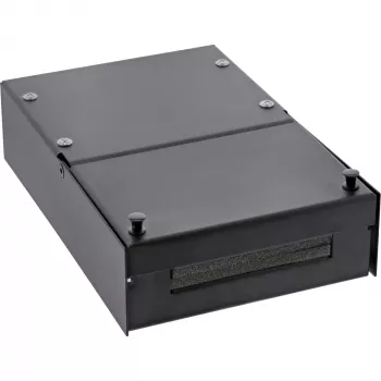 InLine Surface Mount Box pre Keystone 4x RJ45 čierna 76202X