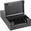 InLine Surface Mount Box pre Keystone 4x RJ45 čierny 76202X