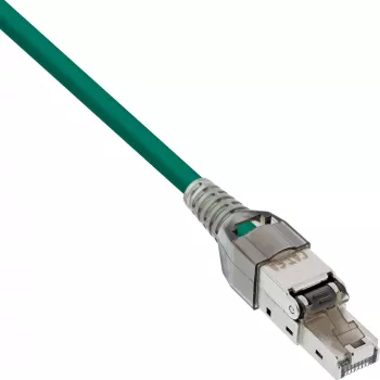 InLine RJ45 konektor samec Cat.6A 500MHz na montáž v teréne tienený 76204A