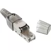 InLine RJ45 konektor samec Cat.6A 500MHz na montáž v teréne tienený 76204A
