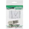 InLine RJ45 konektor samec Cat.6A 500MHz na montáž v teréne tienený 76204A