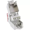 InLine Keystone RJ45 konektor samica, tienený, Cat.6A, červený, balenie 8 ks