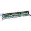 InLine Patch Panel Cat.6 24 portov 19 palcov 1HE svetlosivý RAL7035