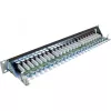 InLine Patch Panel Cat.6 24 portov 19 palcov 1HE čierny RAL9005