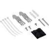 InLine Desktop konsolidačný bod box 4x Keystone RJ45, kov, čierny RAL9005