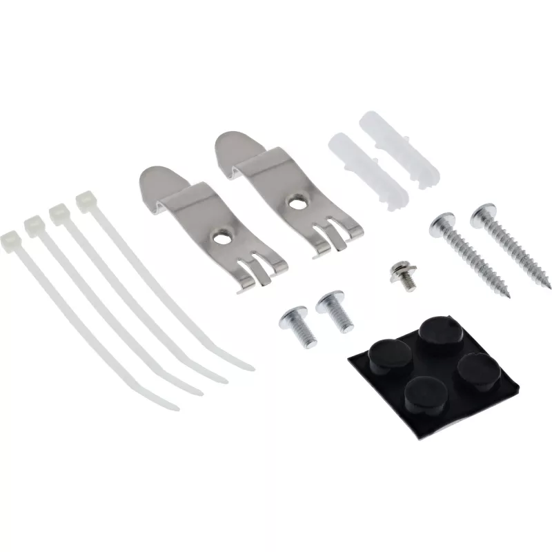 InLine Desktop konsolidačný bod box 4x Keystone RJ45, kov, čierny RAL9005
