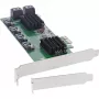 InLine rozhranie karta, 8x SATA 6Gb/s radič, PCIe 2.0 (PCI Express)