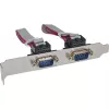 InLine rozhranie karta 1 port 25 pin paralelný + 2 porty 9 pin sériový PCIe