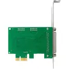 Interný paralelný adaptér InLine 76625E PCIe konektor samec WCH CH382L