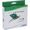 Interný paralelný adaptér InLine 76625E PCIe konektor samec WCH CH382L
