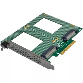 InLine 76660P Interný U.2 adaptér PCIe konektor samec 4 Gbit/s 3,3 V