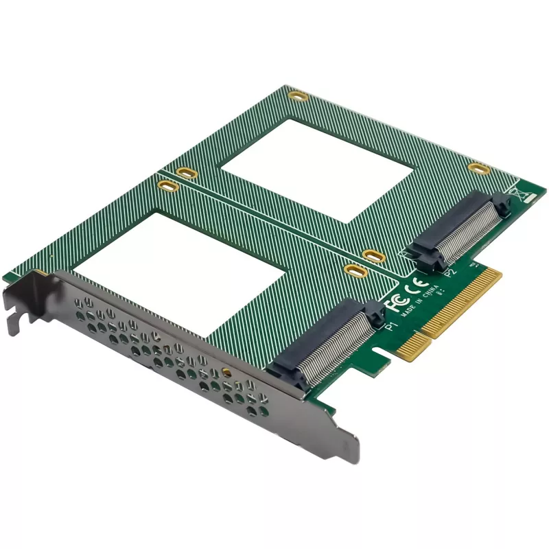 InLine 76660P Interný U.2 adaptér PCIe konektor samec 4 Gbit/s 3,3 V
