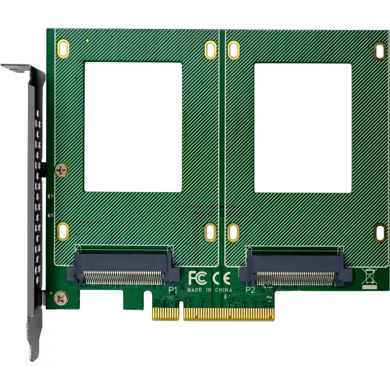 InLine 76660P Interný U.2 adaptér PCIe konektor samec 4 Gbit/s 3,3 V