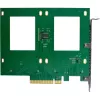 InLine 76660P Interný U.2 adaptér PCIe konektor samec 4 Gbit/s 3,3 V