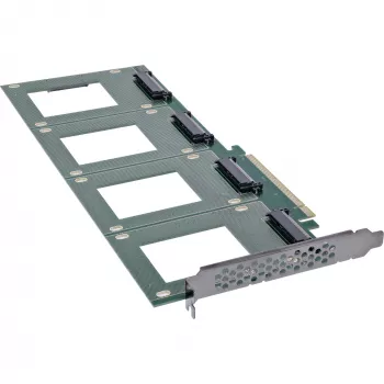 InLine 76660R Interná U.2 rozhranie karta PCIe konektor samec 4 Gbit/s