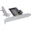 Interný M.2 adaptér InLine 76660S PCIe 1 Gbit/s 3,3 V