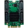 InLine 76660U interná SATA rozhranie karta M.2 na SATA 6 Gbit/s
