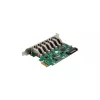InLine USB-A 3.2 Gen.1 7 port host radič PCIe, SATA napájanie