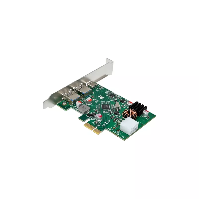 InLine 76661M rozhranie karta/adaptér Interný USB 3.2 Gen 1 (3.1 Gen 1), USB Type-C