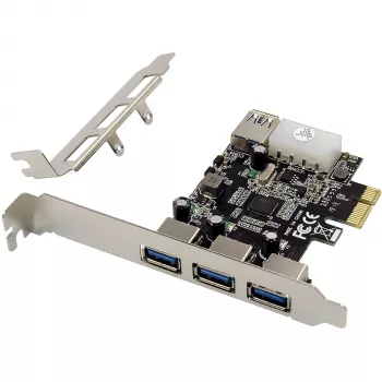 InLine 76662D rozhranie karta/adaptér Interný Molex 4-pin, USB 3.2 Gen 1 (3.1 Gen 1)