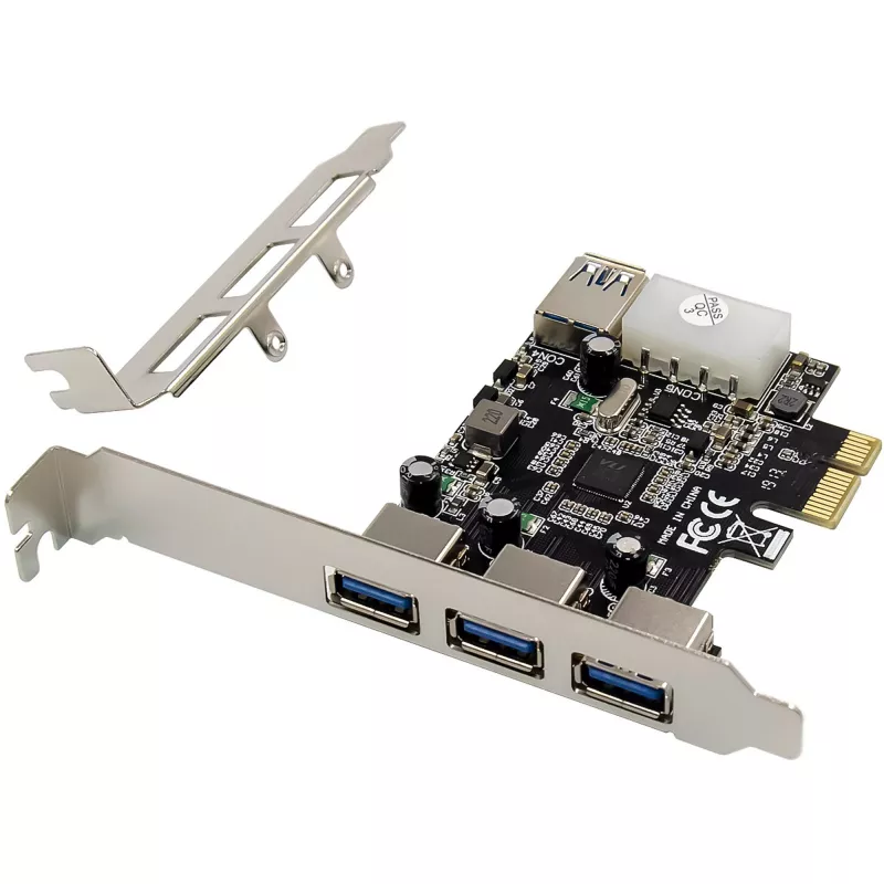InLine 76662D rozhranie karta/adaptér Interný Molex 4-pin, USB 3.2 Gen 1 (3.1 Gen 1)