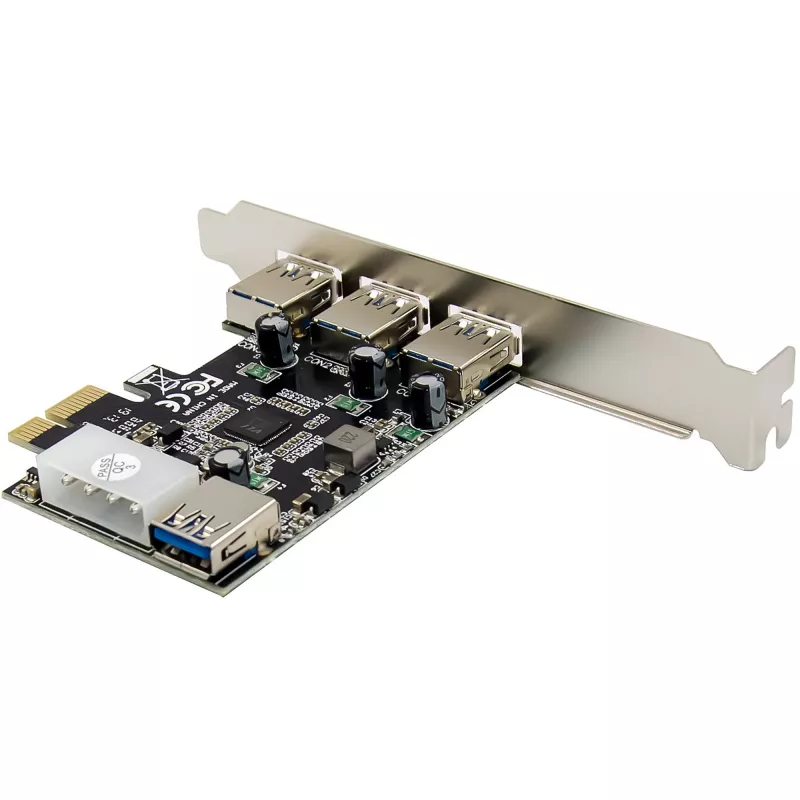 InLine 76662D rozhranie karta/adaptér Interný Molex 4-pin, USB 3.2 Gen 1 (3.1 Gen 1)