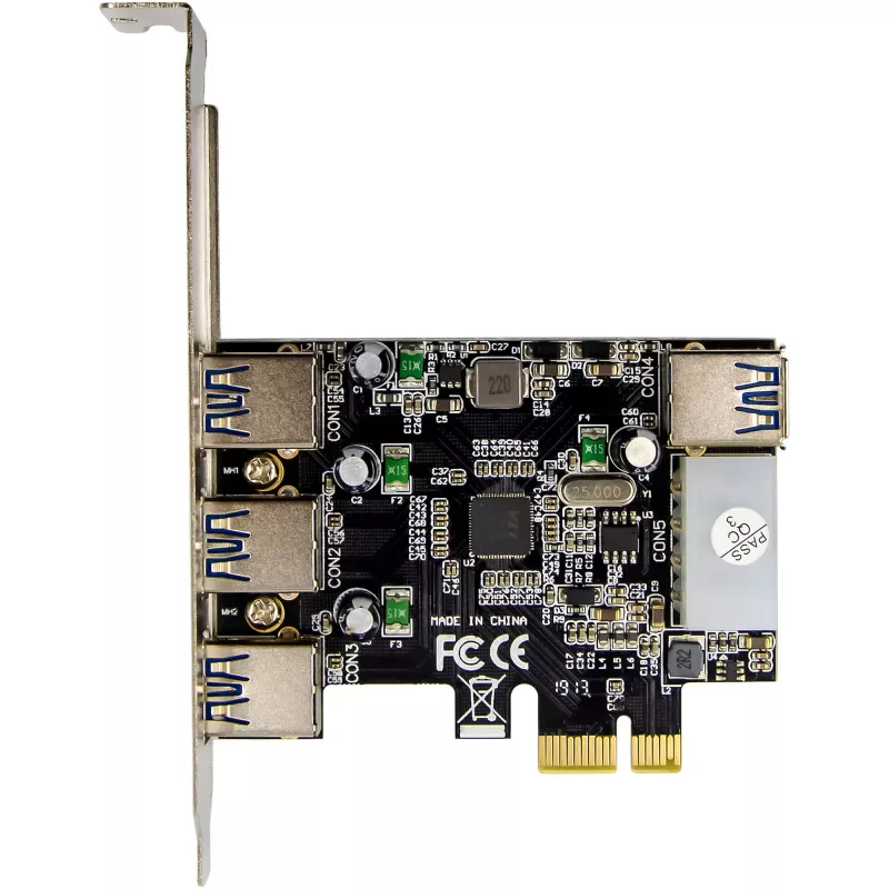 InLine 76662D rozhranie karta/adaptér Interný Molex 4-pin, USB 3.2 Gen 1 (3.1 Gen 1)