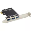 InLine 76662D rozhranie karta/adaptér Interný Molex 4-pin, USB 3.2 Gen 1 (3.1 Gen 1)
