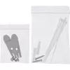 InLine Patchpanel Kat.6A 0,5HE 6-port, stolový/na stenu/na lištu, sivá s ochranou proti prachu