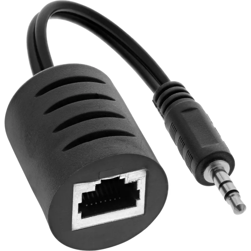 InLine RCA audio cez LAN / Ethernet / RJ45 kábel max. 50 m kompletná sada