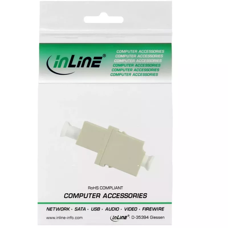 InLine optický adaptér Duplex LC/LC konektor samica MultiMode keramická objímka